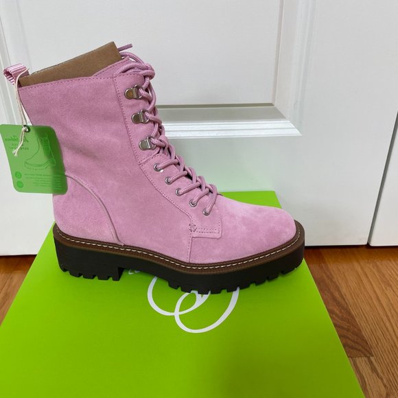 Lue Lug Sole Combat Boot SAM EDELMAN - Picture 2 of 8